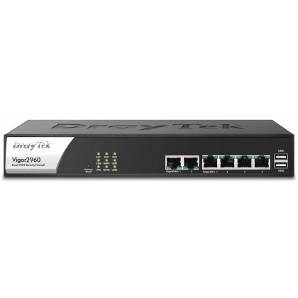 Draytek Vigor2960 Dual WAN/ Multi WAN Security Firewall Router Draytek Vigor2960 Dual WAN/ Multi WAN Security Firewall Router